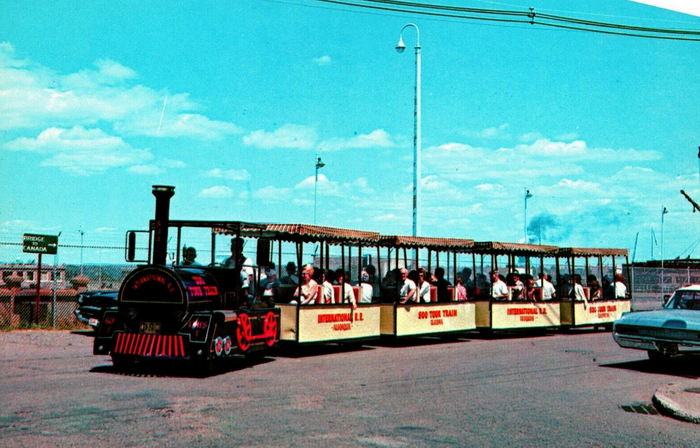 Soo Train Tours - Old Postcard